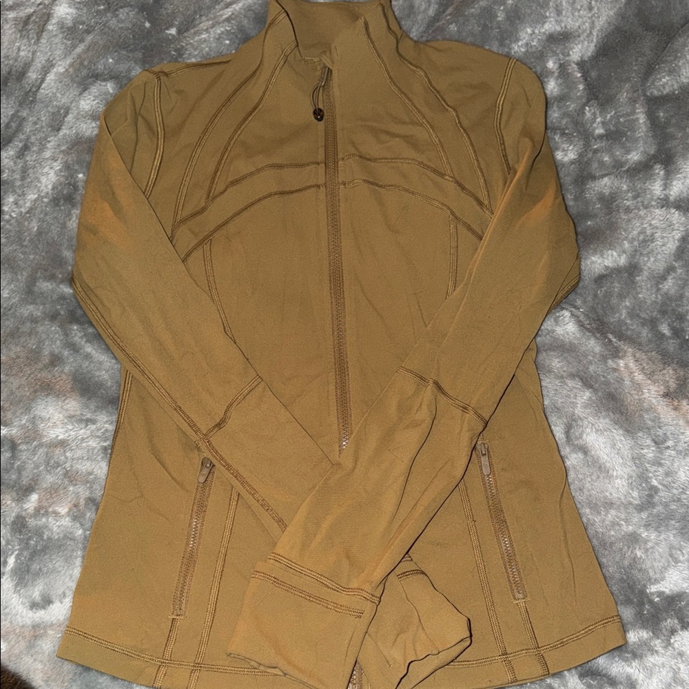 Lululemon define Jacket in Camel